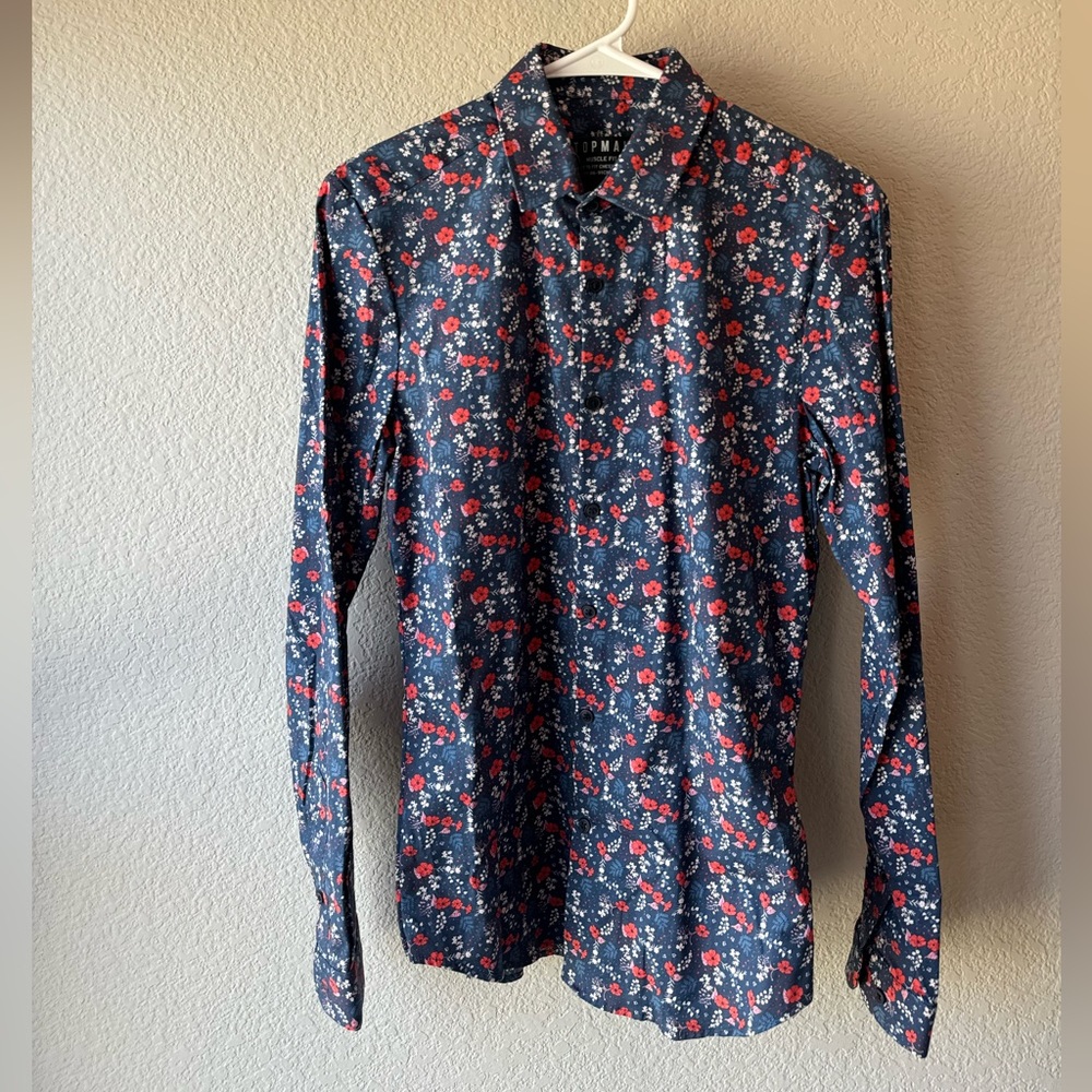 Men’s Topman button down shirt